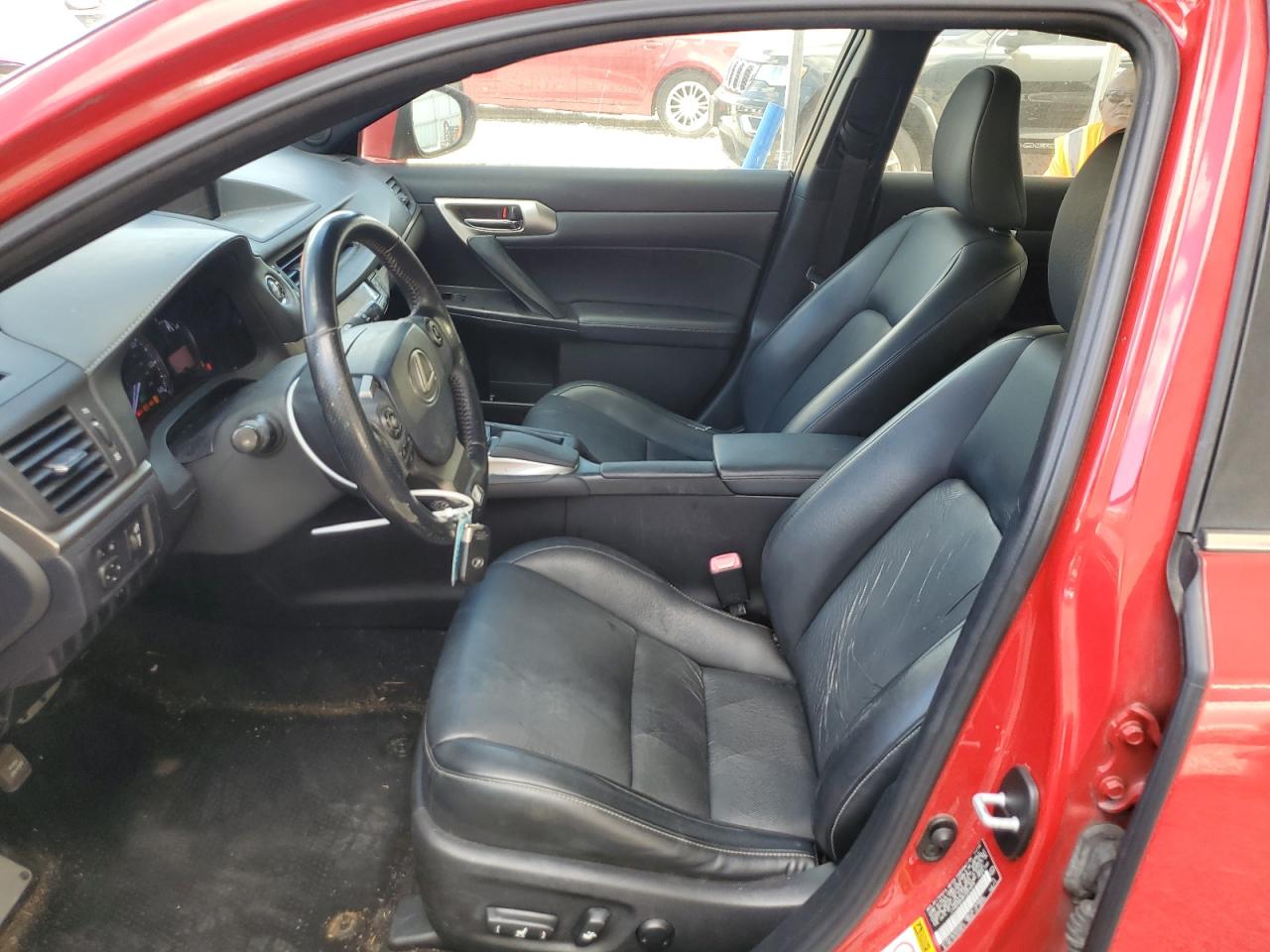 2015 Lexus CT VIN JTHKD5BH8F2223699 Copart auction photo, rear end / front end damage thumbnail 7