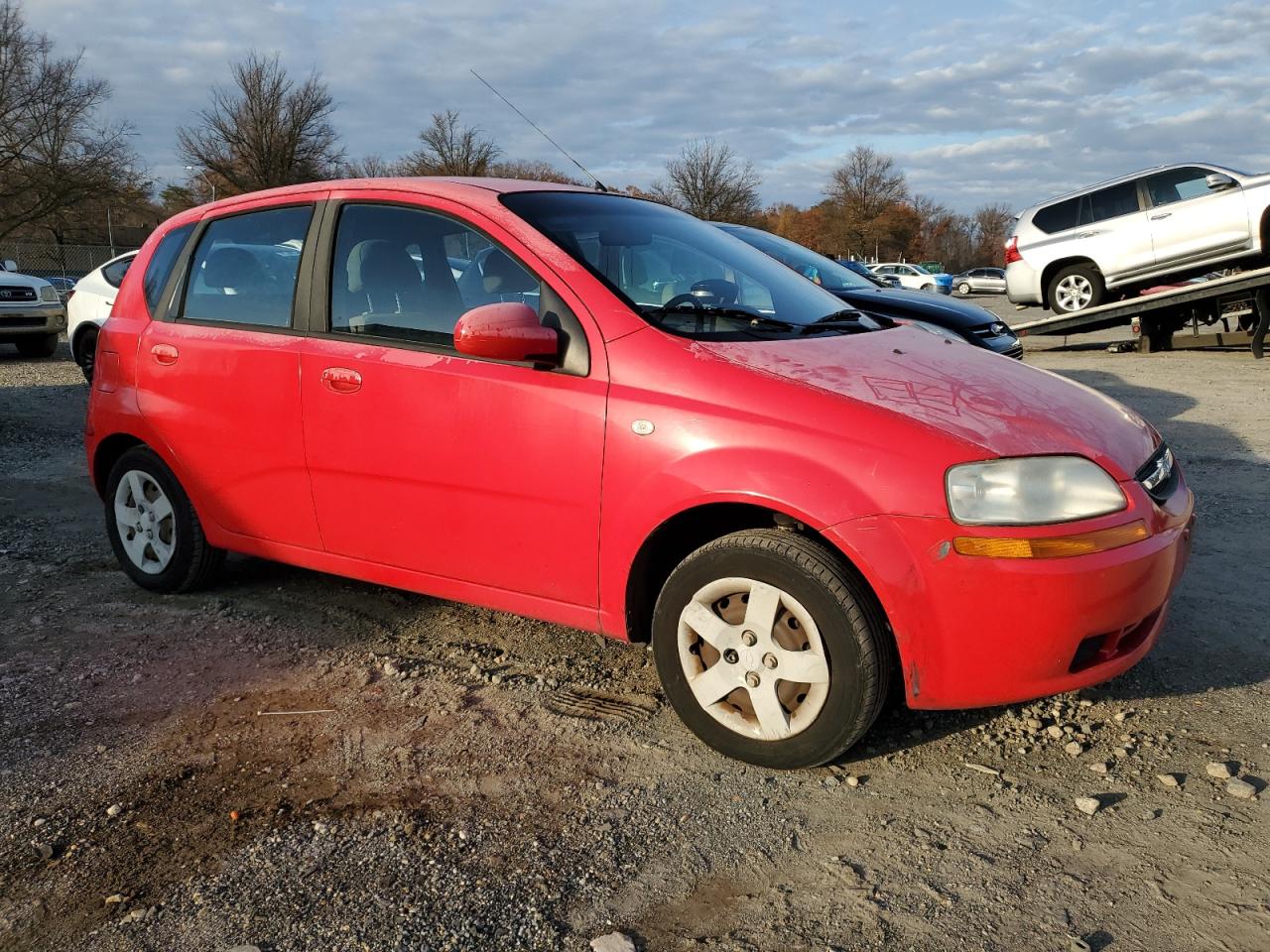 2005 Chevrolet Aveo VIN KL1TD62695B489538 Copart auction photo, minor dent/scratches damage thumbnail 4