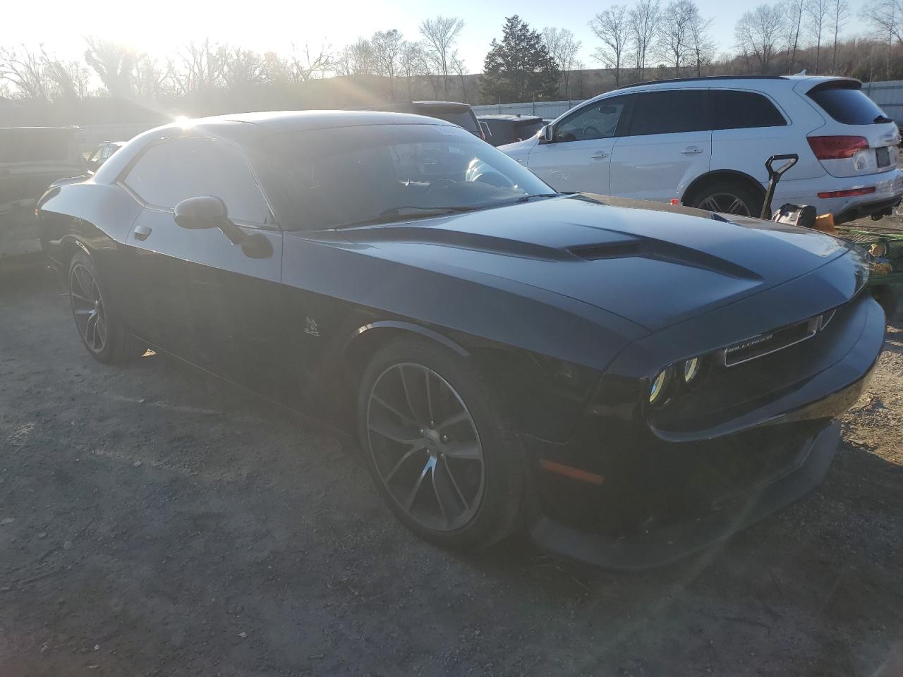 2017 Dodge Challenger VIN 2C3CDZFJ7HH584687 Copart auction photo, vandalism damage thumbnail 4