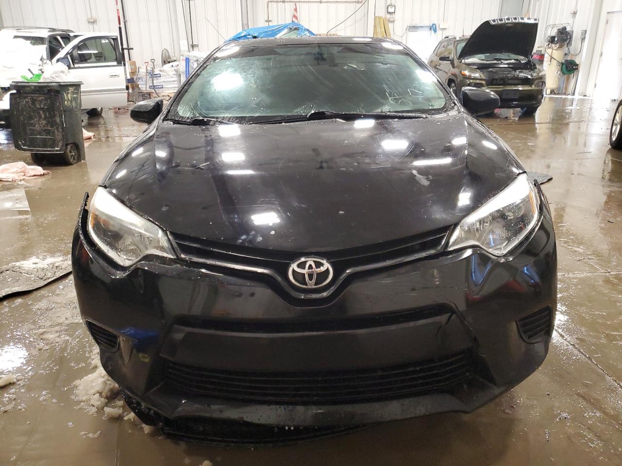 2016 Toyota Corolla VIN 2T1BURHE8GC619558 Copart auction photo, rear end / side damage thumbnail 5