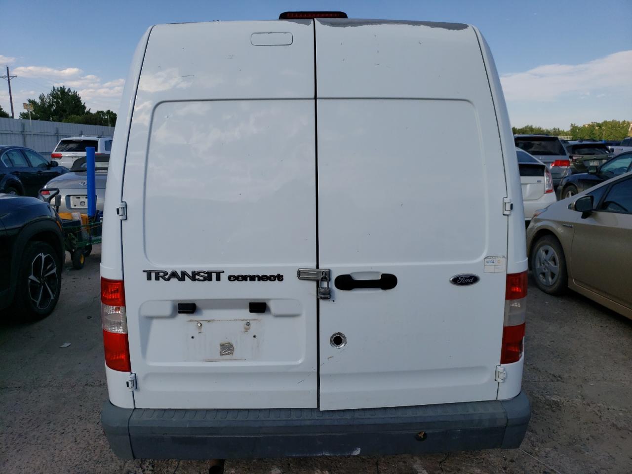2010 Ford Transit VIN NM0LS7AN5AT010952 Copart auction photo, hail / minor dent/scratches damage thumbnail 6