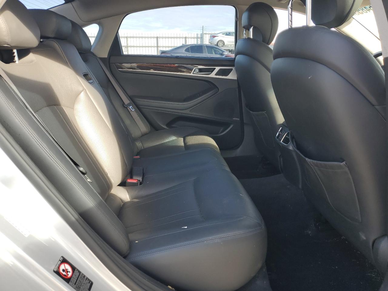 2016 Hyundai Genesis VIN KMHGN4JE1GU128182 Copart auction photo, front end / undercarriage damage thumbnail 10
