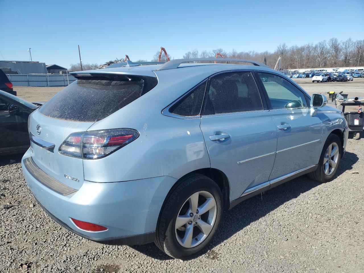 2010 Lexus RX VIN 2T2BK1BA7AC026497 Copart auction photo, side damage thumbnail 3