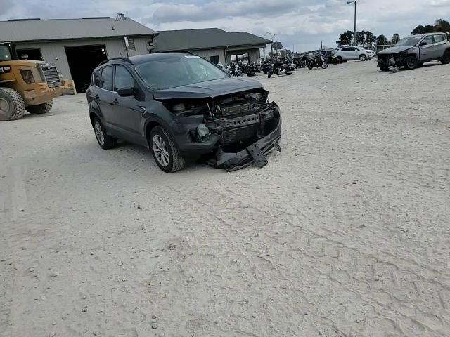 2018 Ford Escape VIN 1FMCU9GD0JUB23057 Copart auction photo, front end / side damage thumbnail 12