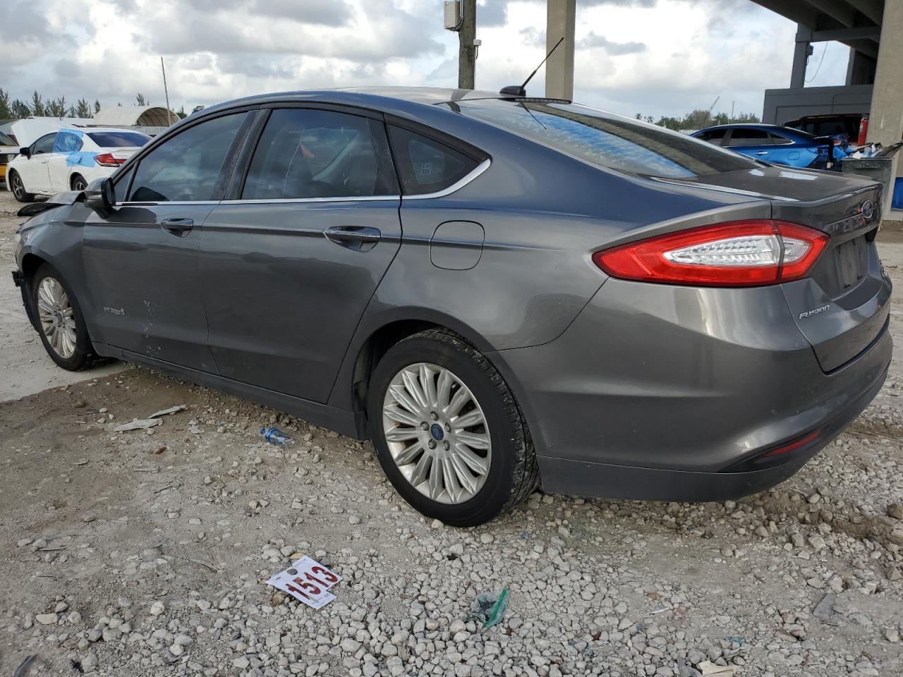 2014 Ford Fusion VIN 3FA6P0LU5ER260685 Copart auction photo, front end / mechanical damage thumbnail 2