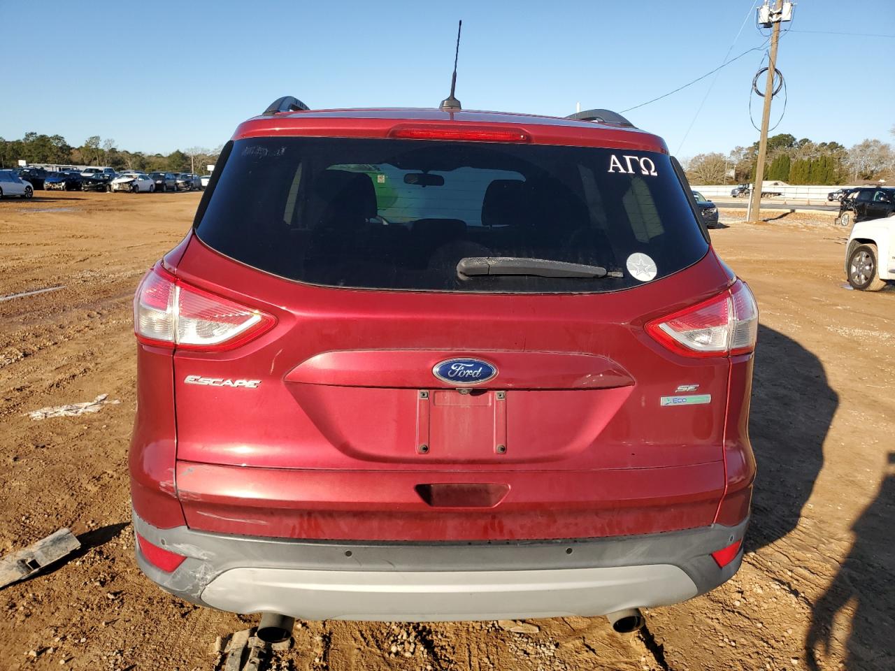 2014 Ford Escape VIN 1FMCU0GX8EUE47661 Copart auction photo, front end damage thumbnail 6