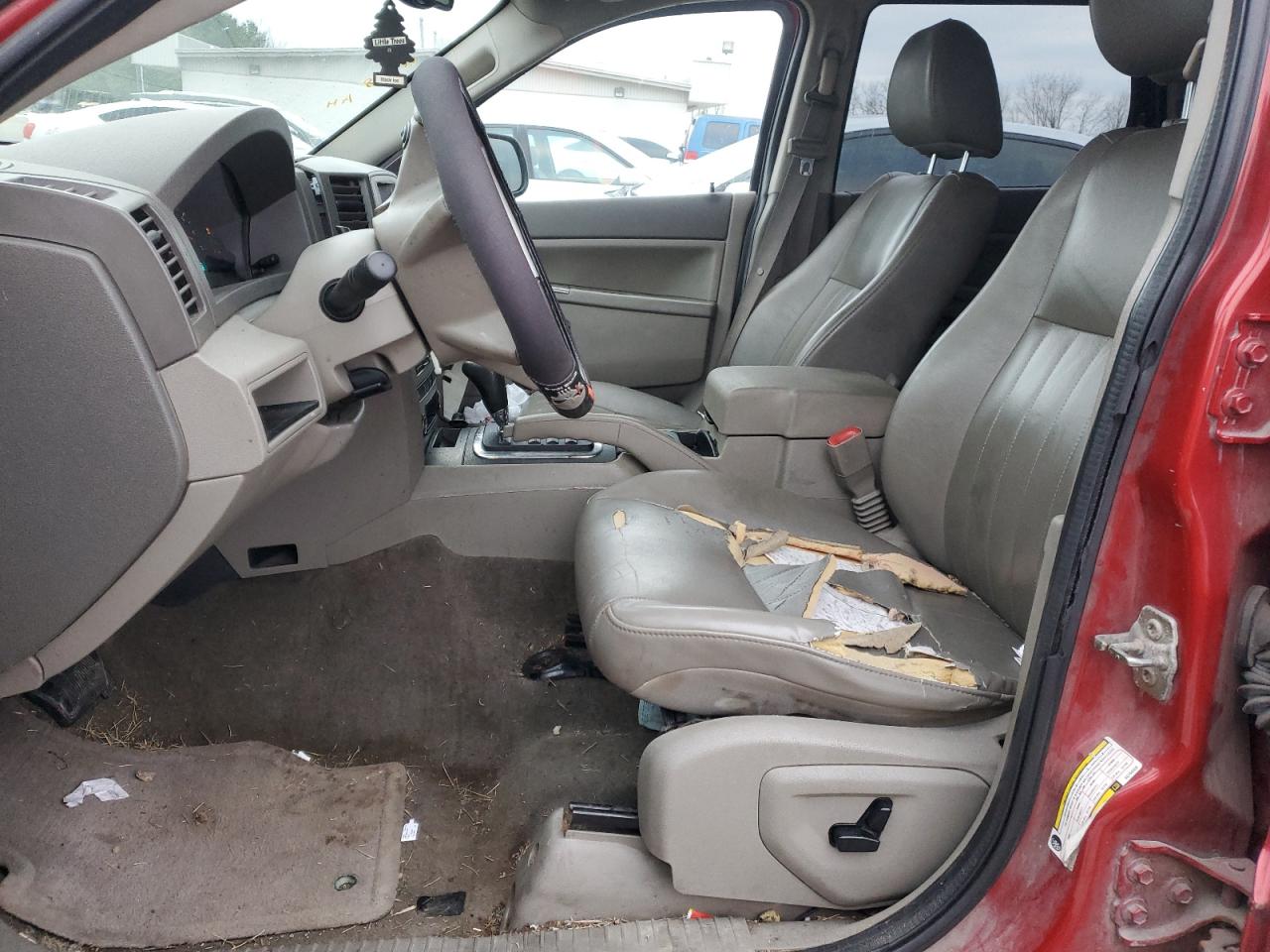 2006 Jeep Grand Cherokee VIN 1J4HR48N96C154353 Copart auction photo, side damage thumbnail 7