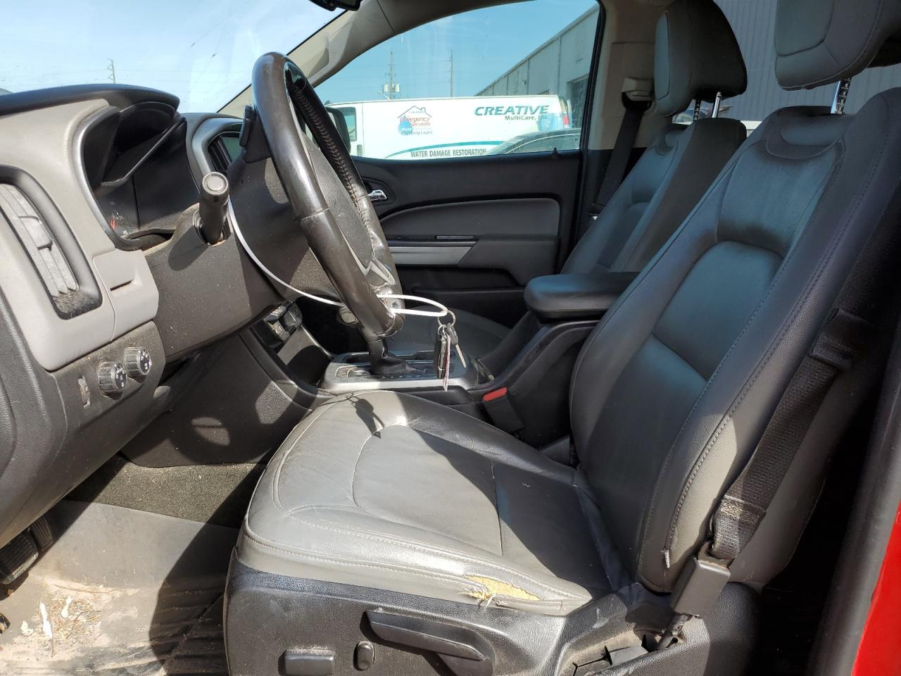 2016 Chevrolet Colorado VIN 1GCGTCE37G1121820 Copart auction photo, rear end / side damage thumbnail 7