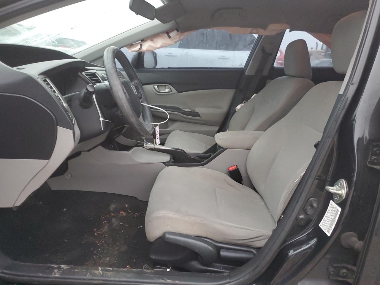2013 Honda Civic VIN 19XFB2F50DE099287 Copart auction photo, side damage thumbnail 7