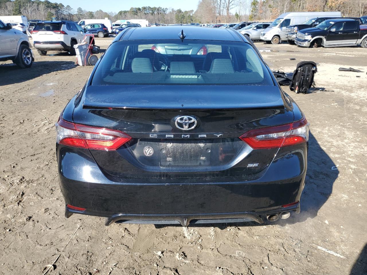 2021 Toyota Camry VIN 4T1G11AK3MU524254 Copart auction photo, side / minor dent/scratches damage thumbnail 6