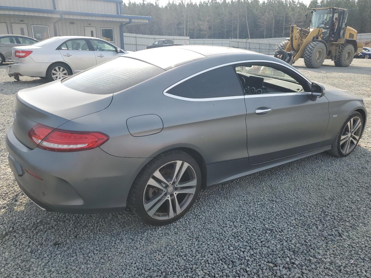 2017 Mercedes-Benz C-klasse VIN WDDWJ4JB2HF358181 Copart auction photo, all over damage thumbnail 3