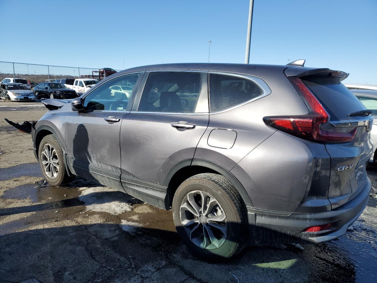 2021 Honda CR-V VIN 5J6RW2H50MA015951 Copart auction photo, front end damage thumbnail 2