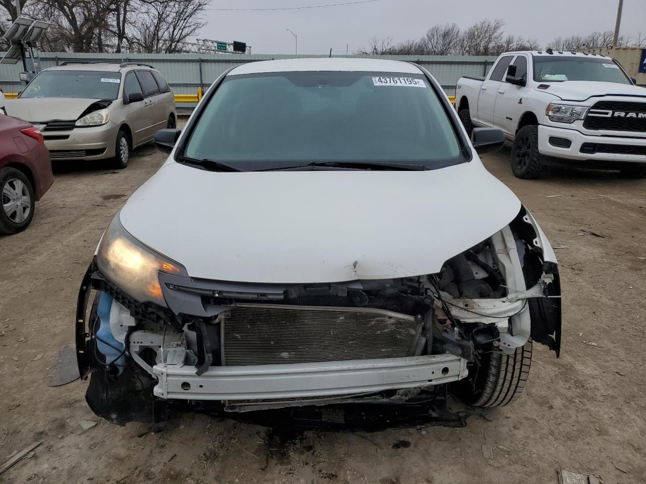2014 Honda CR-V VIN 5J6RM3H39EL031582 Copart auction photo, front end damage thumbnail 5