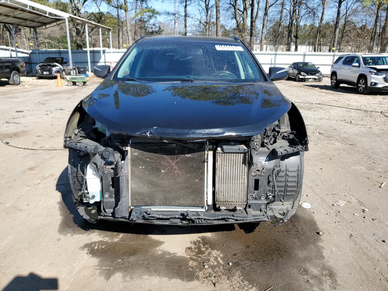 2013 Hyundai Santa Fe VIN 5XYZU3LA4DG017417 Copart auction photo, front end damage thumbnail 5