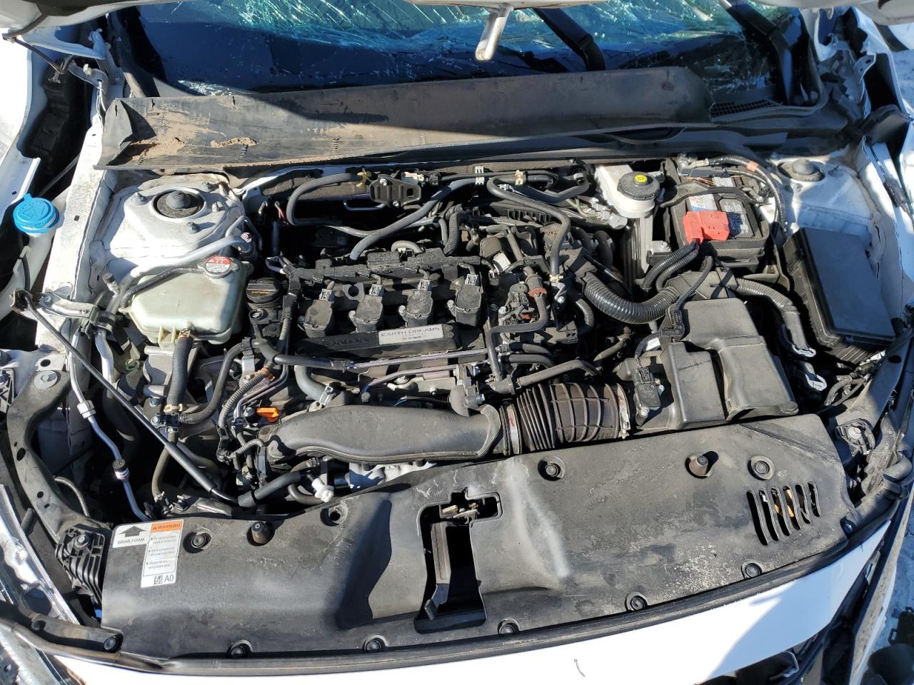 2020 Honda Civic VIN 19XFC1F38LE015060 Copart auction photo, front end damage thumbnail 12