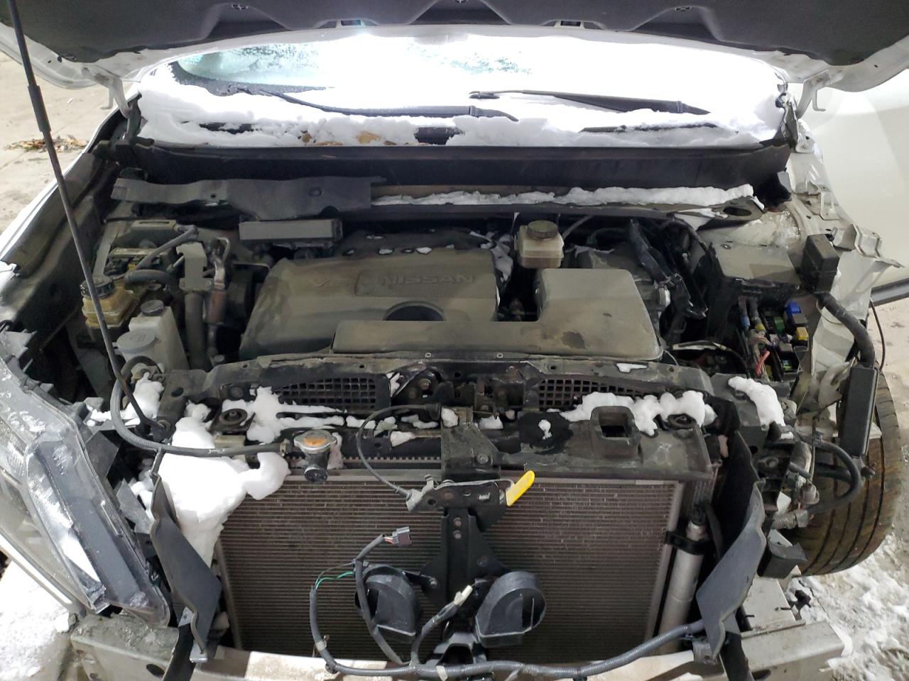 2019 Nissan Pathfinder VIN 5N1DR2MM6KC654014 Copart auction photo, front end damage thumbnail 12