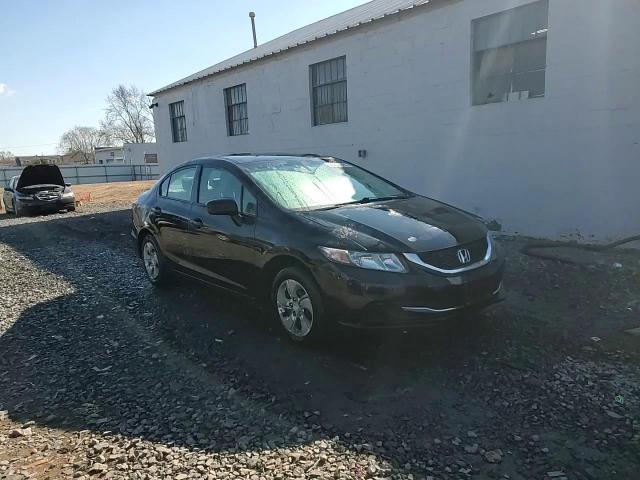 2015 Honda Civic VIN 2HGFB2F53FH535428 Copart auction photo, side damage thumbnail 13