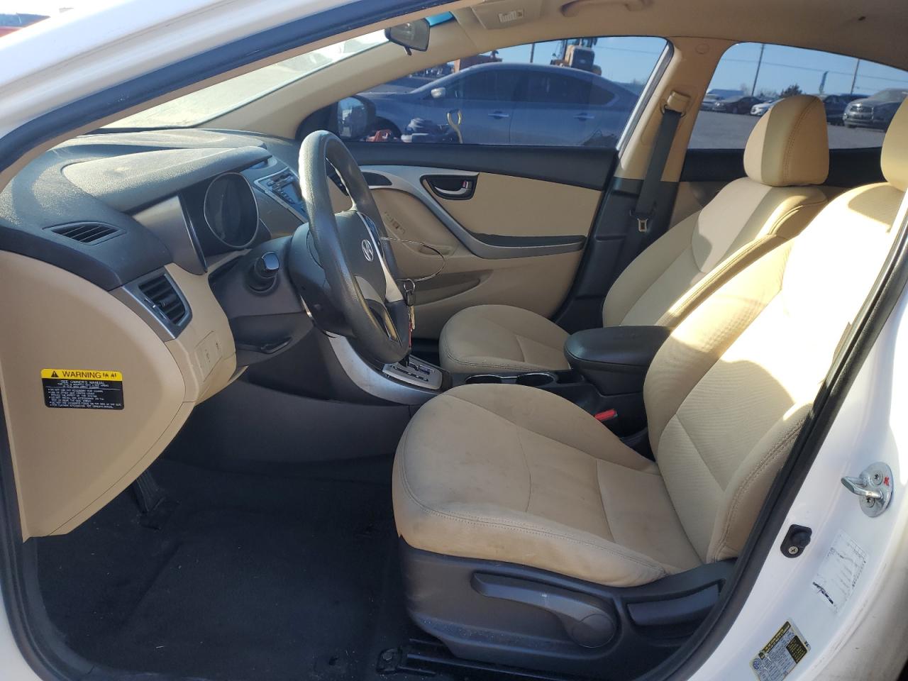 2011 Hyundai Elantra VIN 5NPDH4AE4BH014534 Copart auction photo, front end / minor dent/scratches damage thumbnail 7
