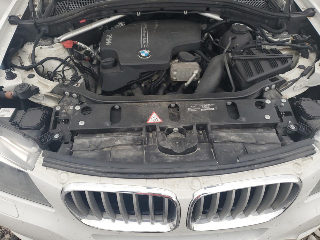 2014 BMW X3 VIN 5UXWX9C51E0D29364 Copart auction photo, side damage thumbnail 12