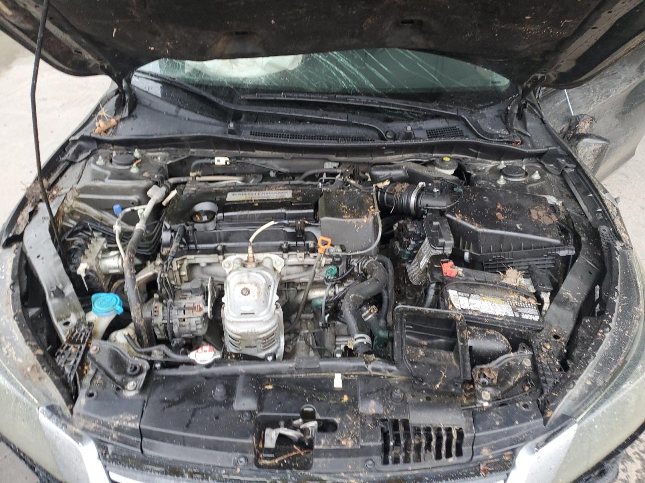 2014 Honda Accord VIN 1HGCR2F36EA296192 Copart auction photo, all over damage thumbnail 12
