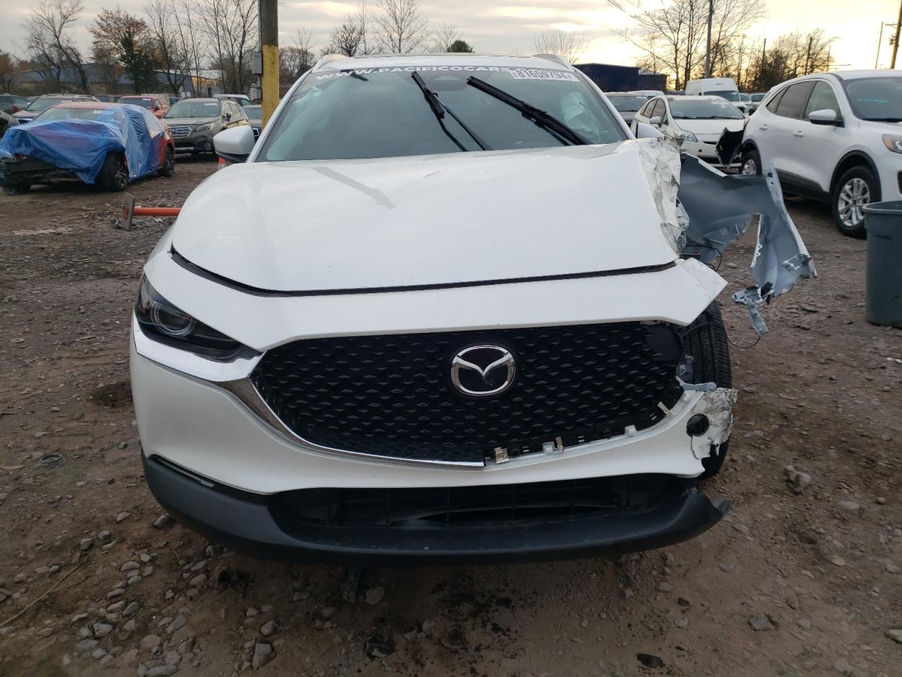 2024 Mazda CX-30 VIN 3MVDMBDM3RM614029 Copart auction photo, front end / side damage thumbnail 5