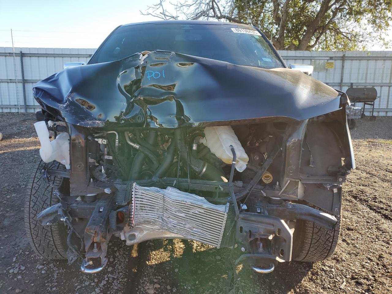2023 Ford F-150 VIN 1FTFW1E84PFB47944 Copart auction photo, front end damage thumbnail 5