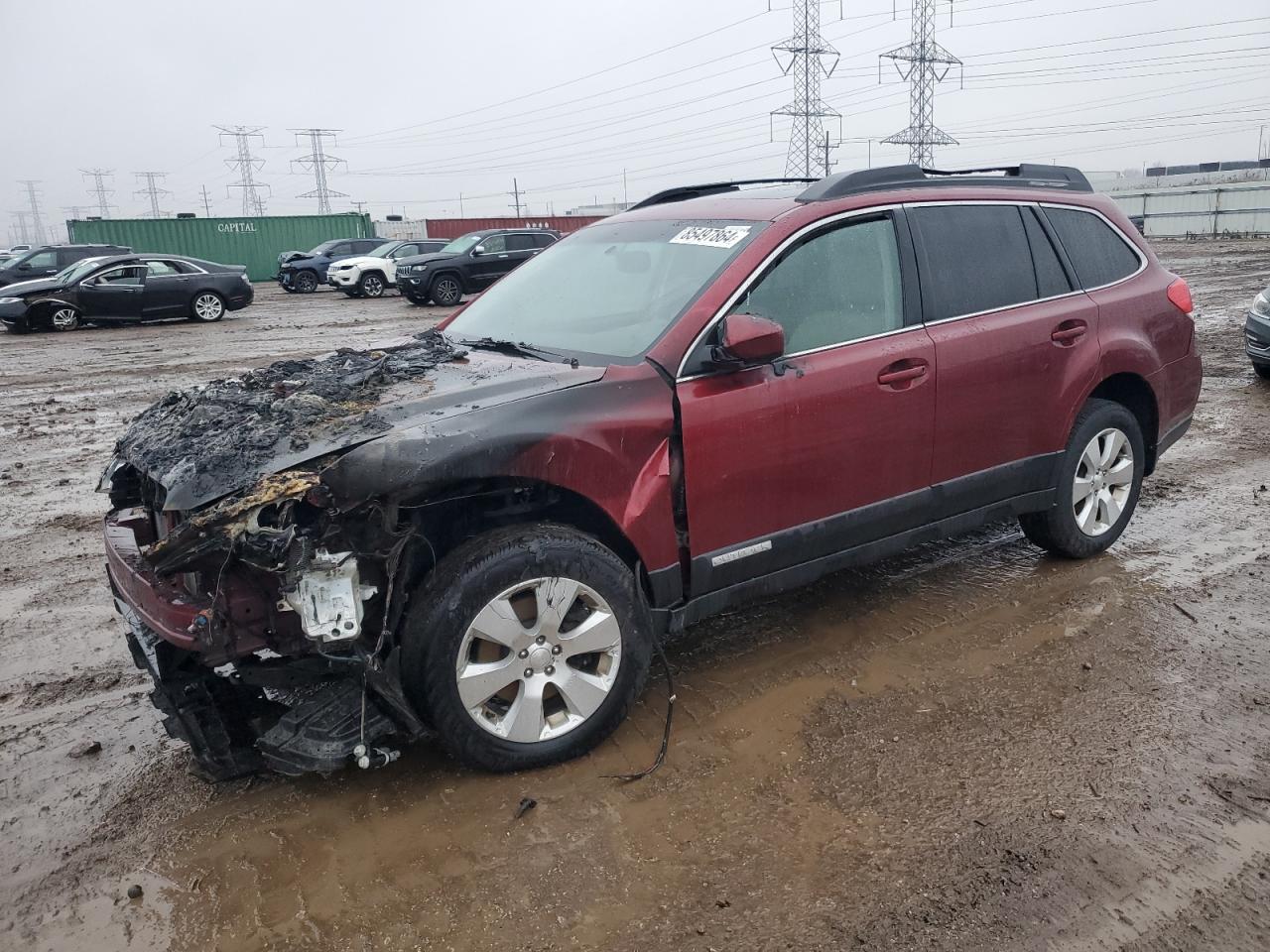 2011 Subaru Outback VIN 4S4BREGC7B2353527
