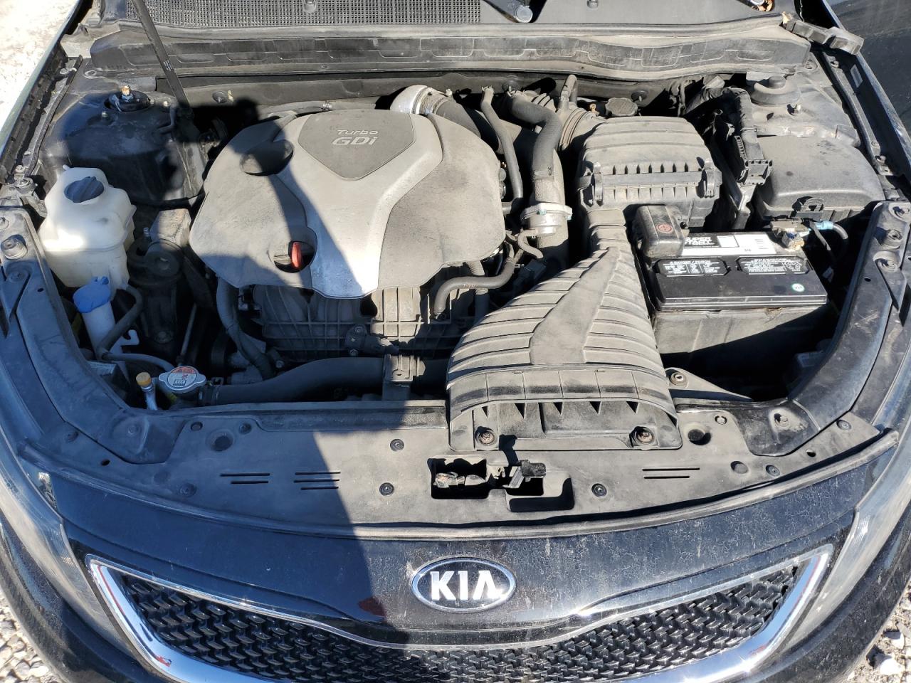 2015 KIA Optima VIN 5XXGR4A61FG356950 Copart auction photo, rear end damage thumbnail 11
