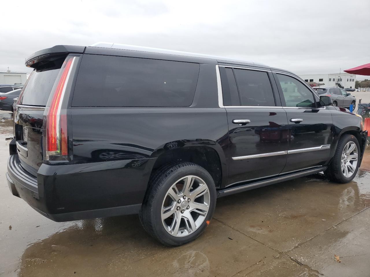 2015 Cadillac Escalade VIN 1GYS4JKJ7FR186790 Copart auction photo, all over damage thumbnail 3