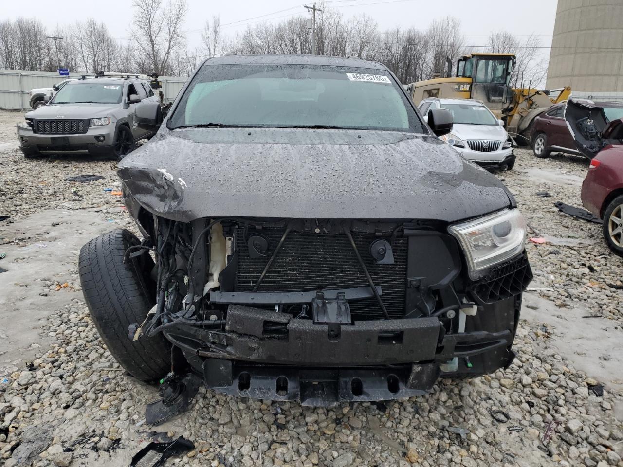 2014 Dodge Durango VIN 1C4RDJDG1EC597027 Copart auction photo, front end / rear end damage thumbnail 5