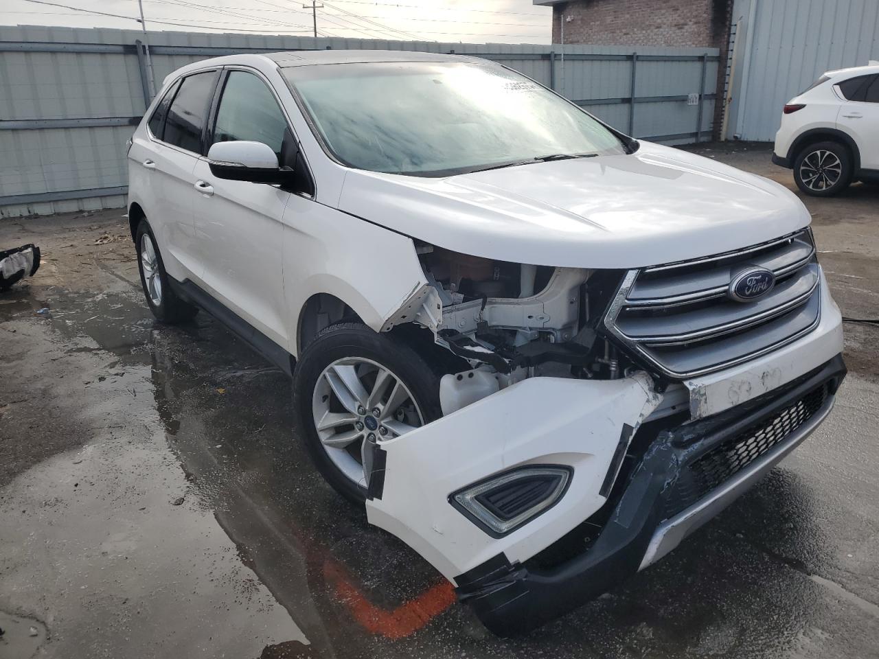 2015 Ford Edge VIN 2FMTK3J85FBB02345 Copart auction photo, front end damage thumbnail 4