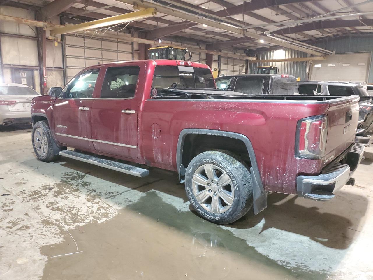 2018 GMC Sierra VIN 3GTU2NEC6JG547508 Copart auction photo, front end / side damage thumbnail 2