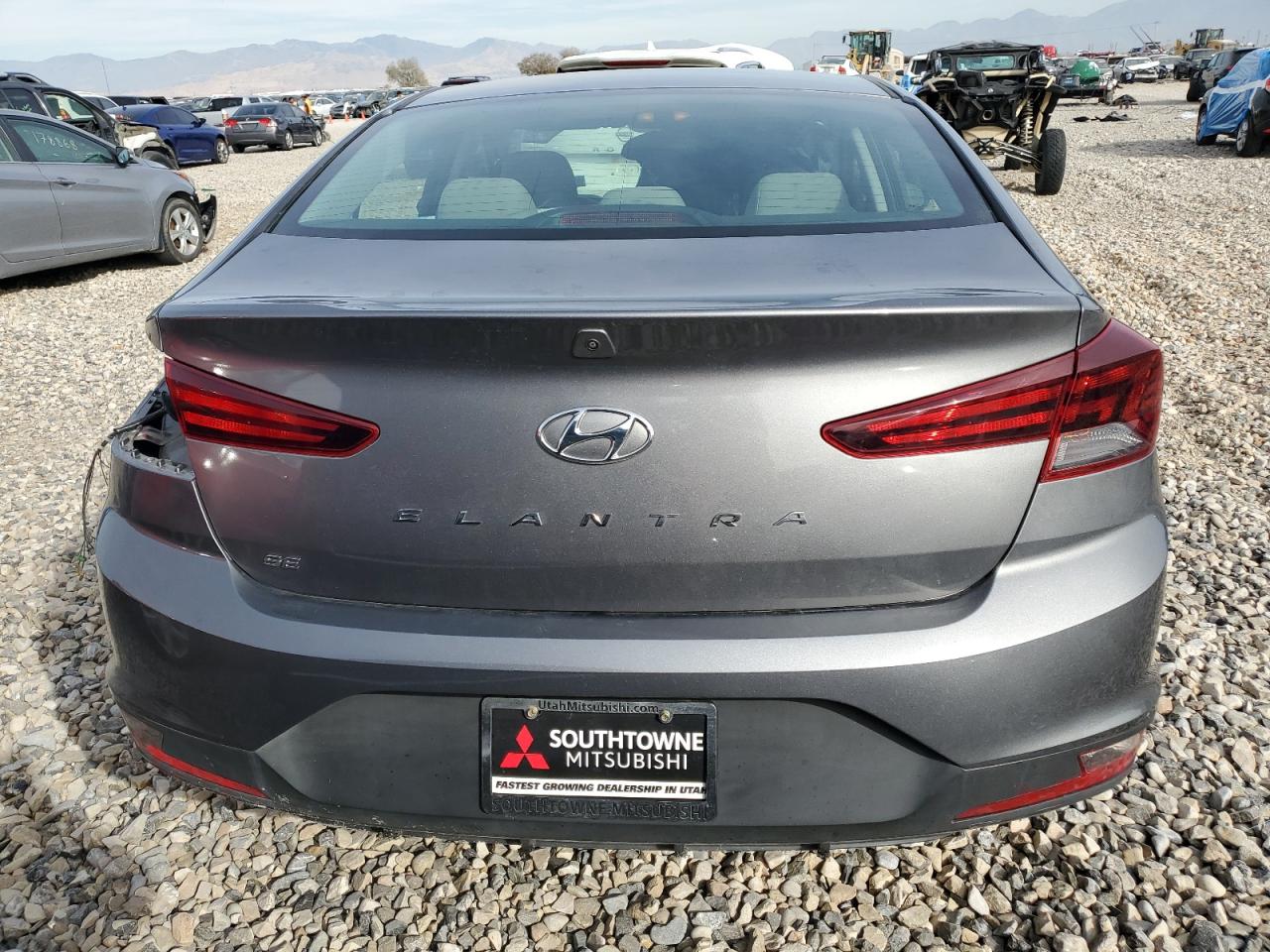 2020 Hyundai Elantra VIN 5NPD74LF3LH511164 Copart auction photo, front end / rear end damage thumbnail 6