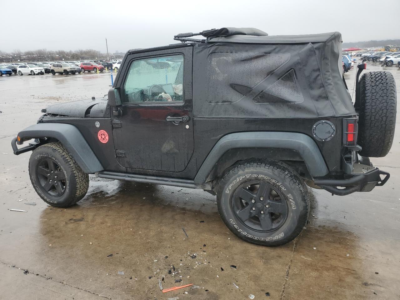 2016 Jeep Wrangler VIN 1C4AJWAG0GL193744 Copart auction photo, front end damage thumbnail 2