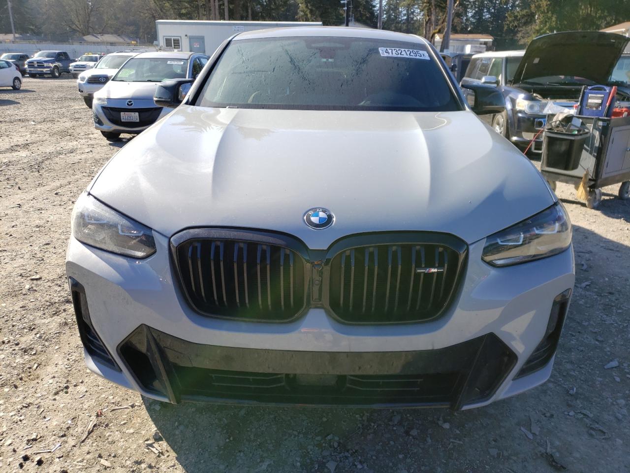 2023 BMW X4 VIN 5UX43DT00P9R86047 Copart auction photo, undercarriage / side damage thumbnail 5