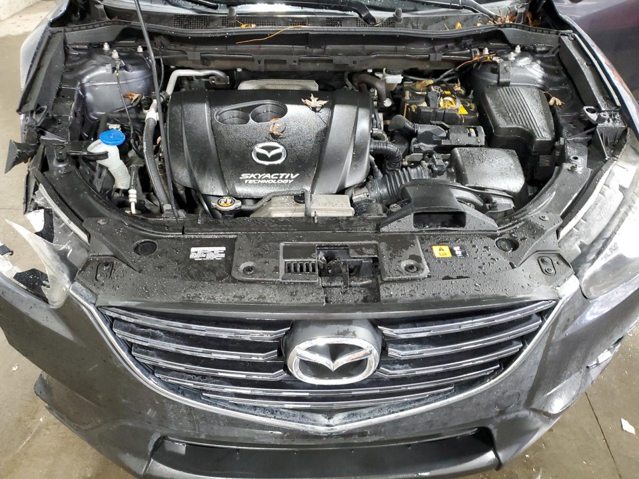 2016 Mazda CX-5 VIN JM3KE4CY8G0699737 Copart auction photo, front end damage thumbnail 13