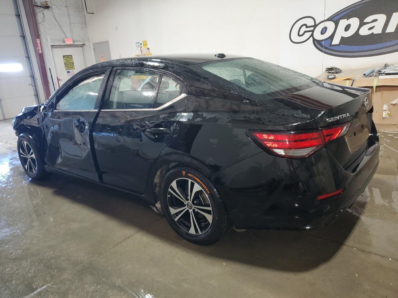 2021 Nissan Sentra VIN 3N1AB8CV8MY298171 Copart auction photo, front end / side damage thumbnail 2