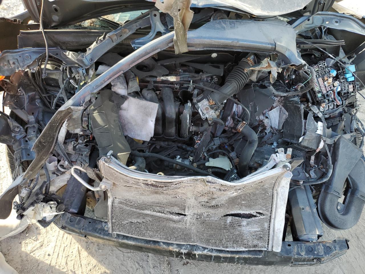 2016 Toyota Corolla VIN 2T1BURHE5GC697733 Copart auction photo, front end / mechanical damage thumbnail 12