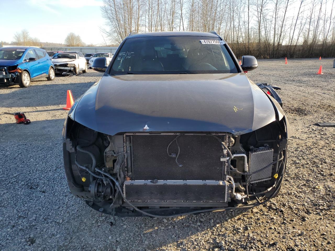2016 Audi SQ5 VIN WA1CCAFP4GA104925 Copart auction photo, front end damage thumbnail 5