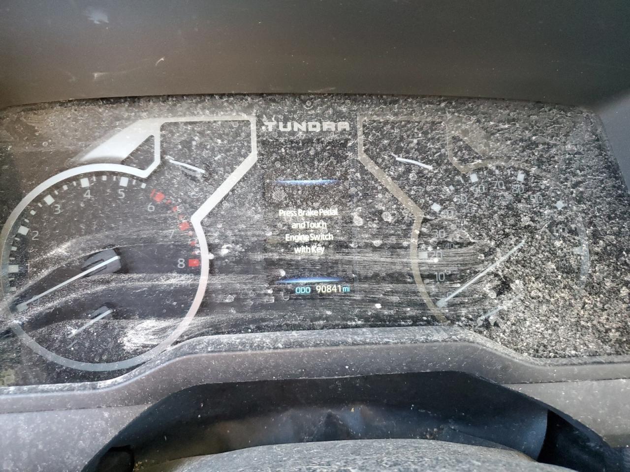 2022 Toyota Tundra VIN 5TFLA5DB7NX055062 Copart auction photo, all over damage thumbnail 9