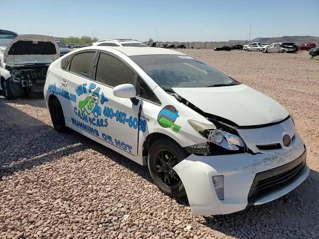 2013 Toyota Prius VIN JTDKN3DU5D559P692 Copart auction photo, front end damage thumbnail 11