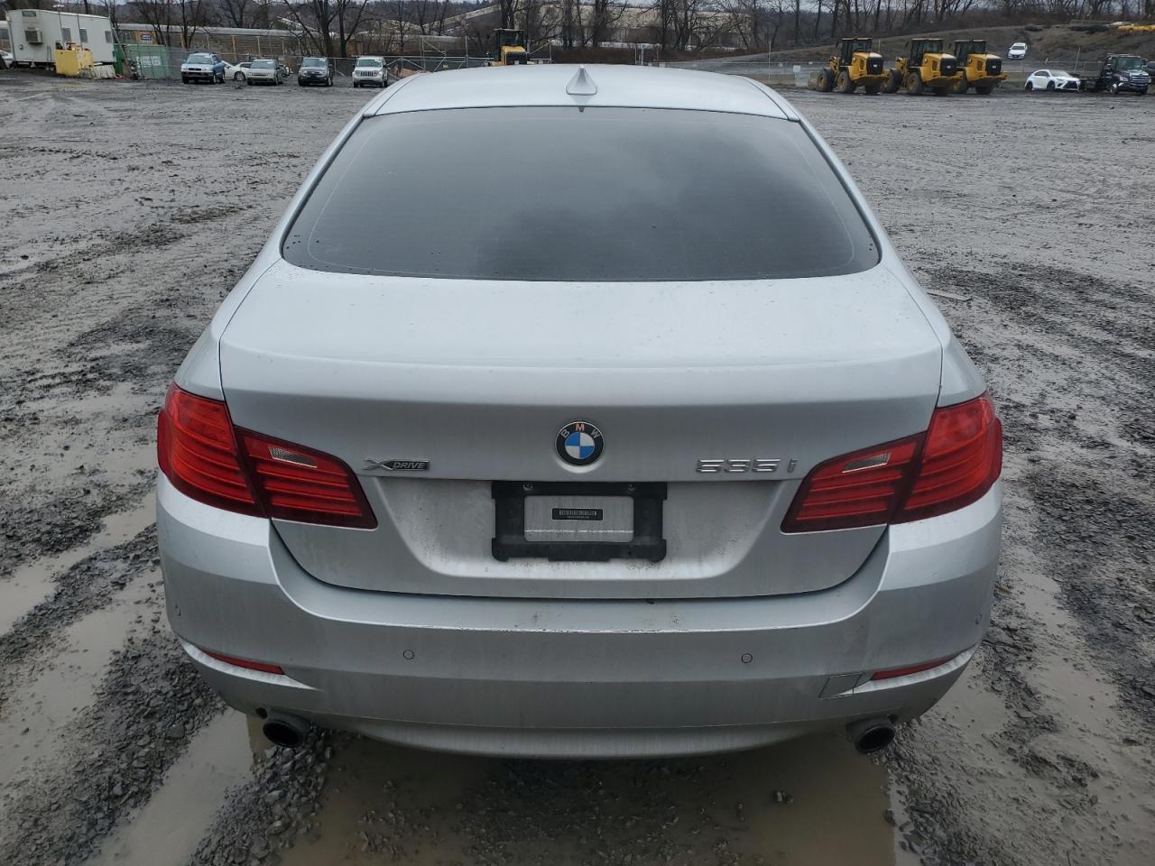 2014 BMW 5er VIN WBA5B3C58ED531436 Copart auction photo, front end / minor dent/scratches damage thumbnail 6