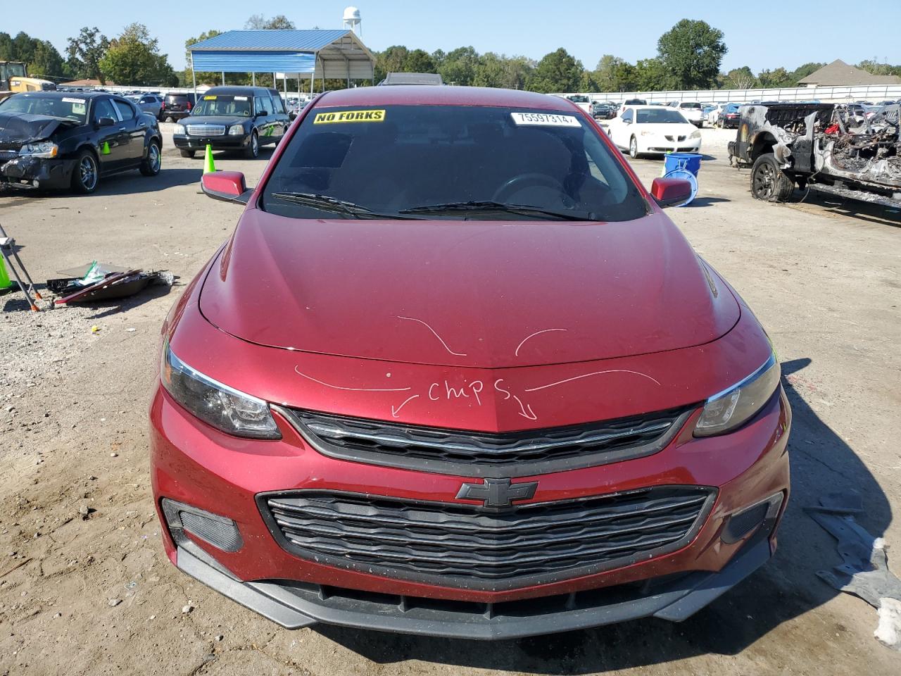 2018 Chevrolet Malibu VIN 1G1ZD5ST8JF191397 Copart auction photo, rear end / side damage thumbnail 5
