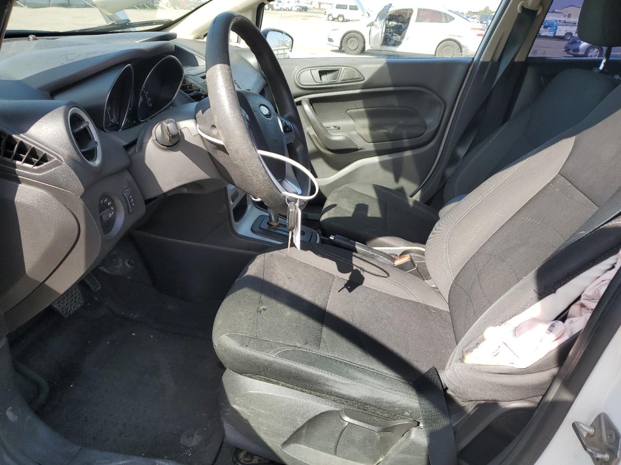 2017 Ford Fiesta VIN 3FADP4BJ9HM136054 Copart auction photo, all over damage thumbnail 7