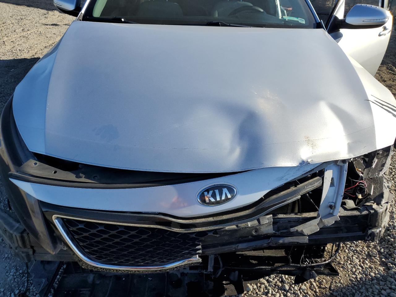 2015 KIA Optima VIN 5XXGM4A71FG465528 Copart auction photo, front end / minor dent/scratches damage thumbnail 12