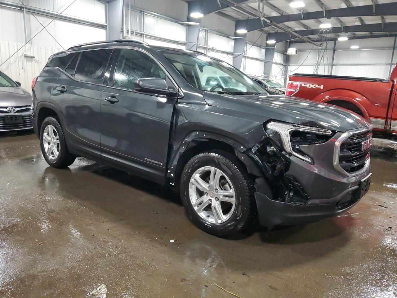 2018 GMC Terrain VIN 3GKALTEVXJL264868 Copart auction photo, front end damage thumbnail 4