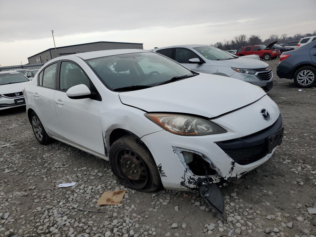 2011 Mazda 3 VIN JM1BL1UF7B1495525 Copart auction photo, all over damage thumbnail 4