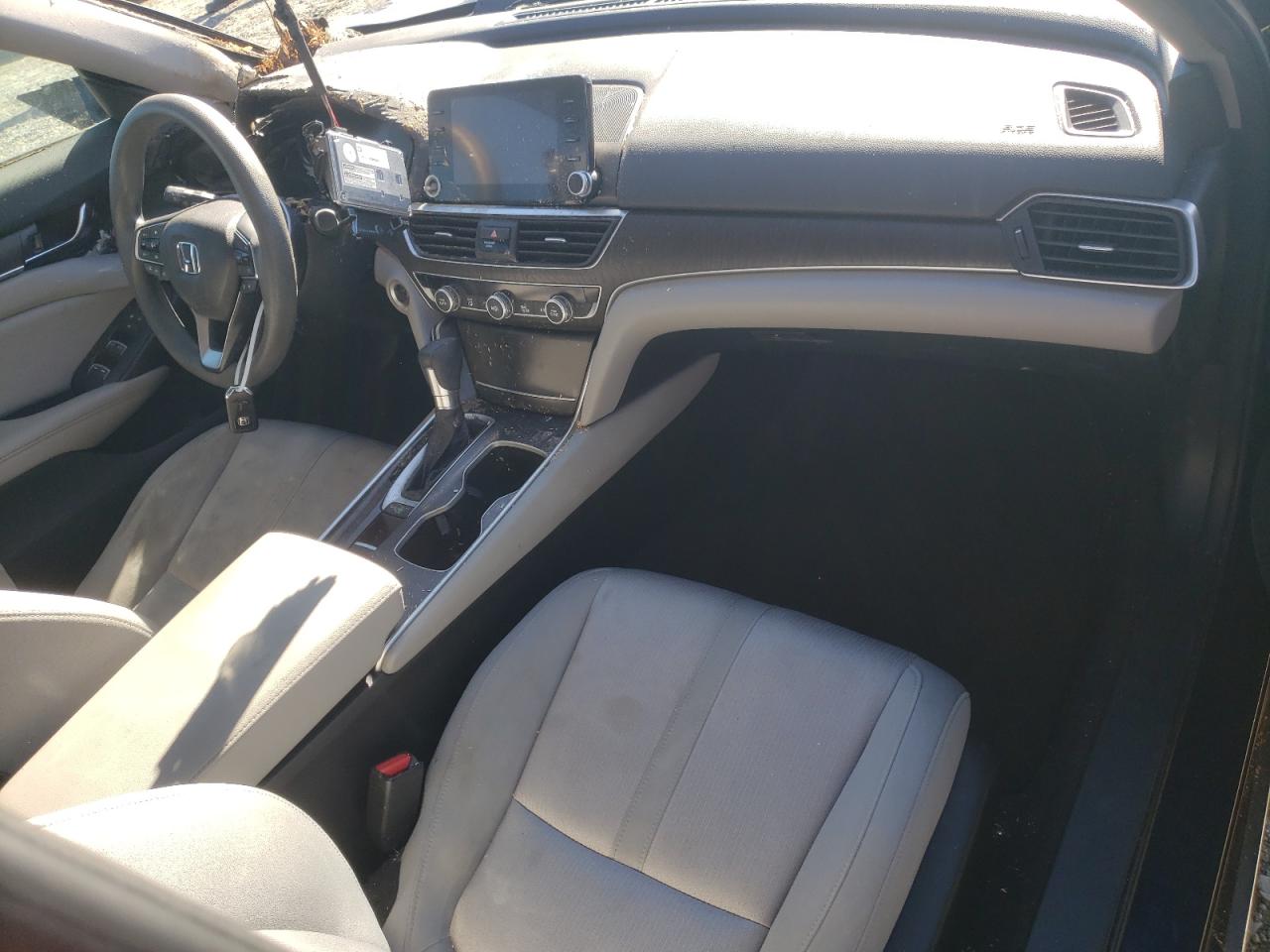 2019 Honda Accord VIN 1HGCV1F43KA160211 Copart auction photo, top/roof damage thumbnail 8