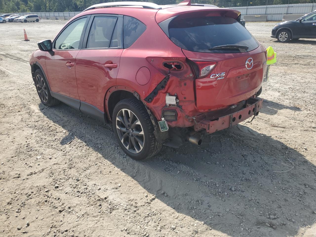 2016 Mazda CX-5 VIN JM3KE4DY6G0643889 Copart auction photo, all over damage thumbnail 2
