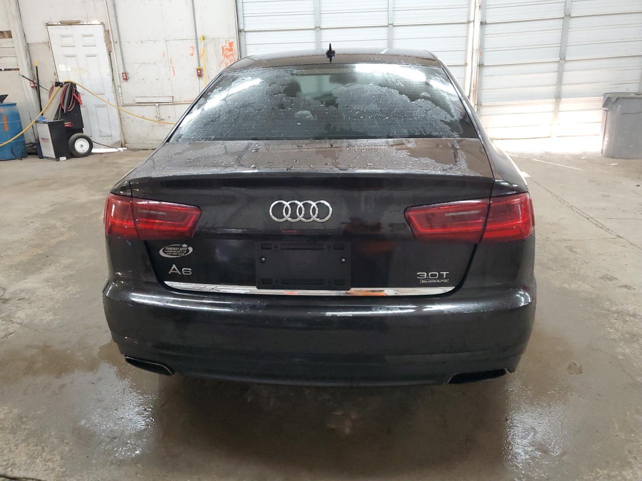 2016 Audi A6 VIN WAUFGAFC8GN072927 Copart auction photo, front end / mechanical damage thumbnail 6